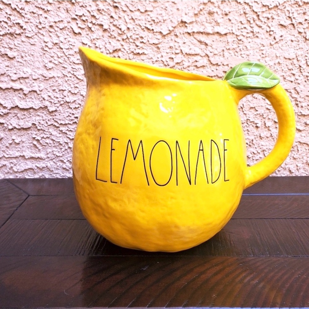 Rae Dunn by Magenta lemonade pitcher from the Artisan Collection RARE like new